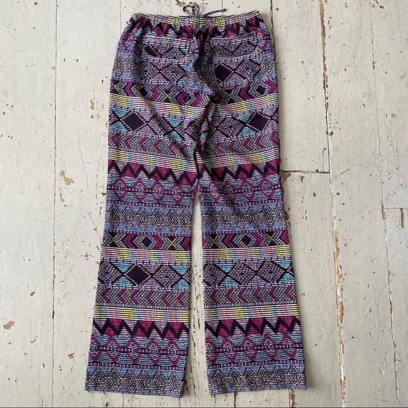 Vanilla Star Abstract Tribal Lounge Pants - Picture 2 of 8